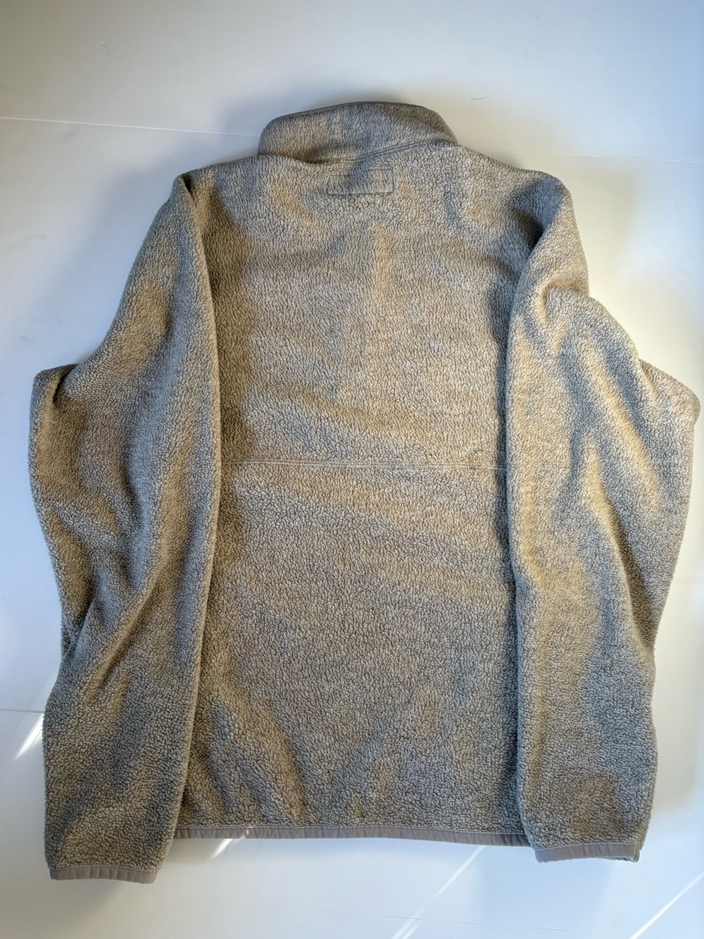 Abercrombie & Fitch Men's Half-Zip Pullover - Taupe - Picture 2 of 4